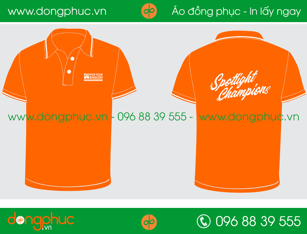Áo phông đồng phục Star english